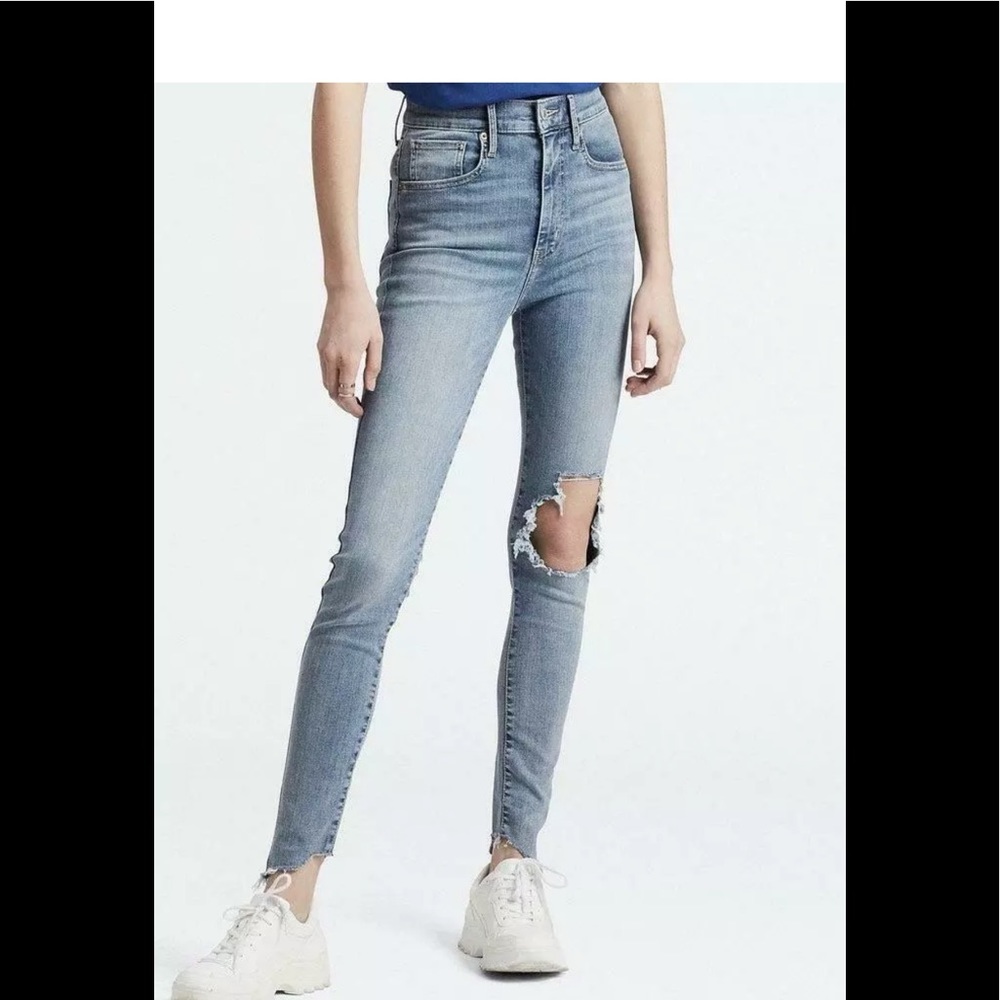 Levi's Premium Mile High Super Skinny Light Wash